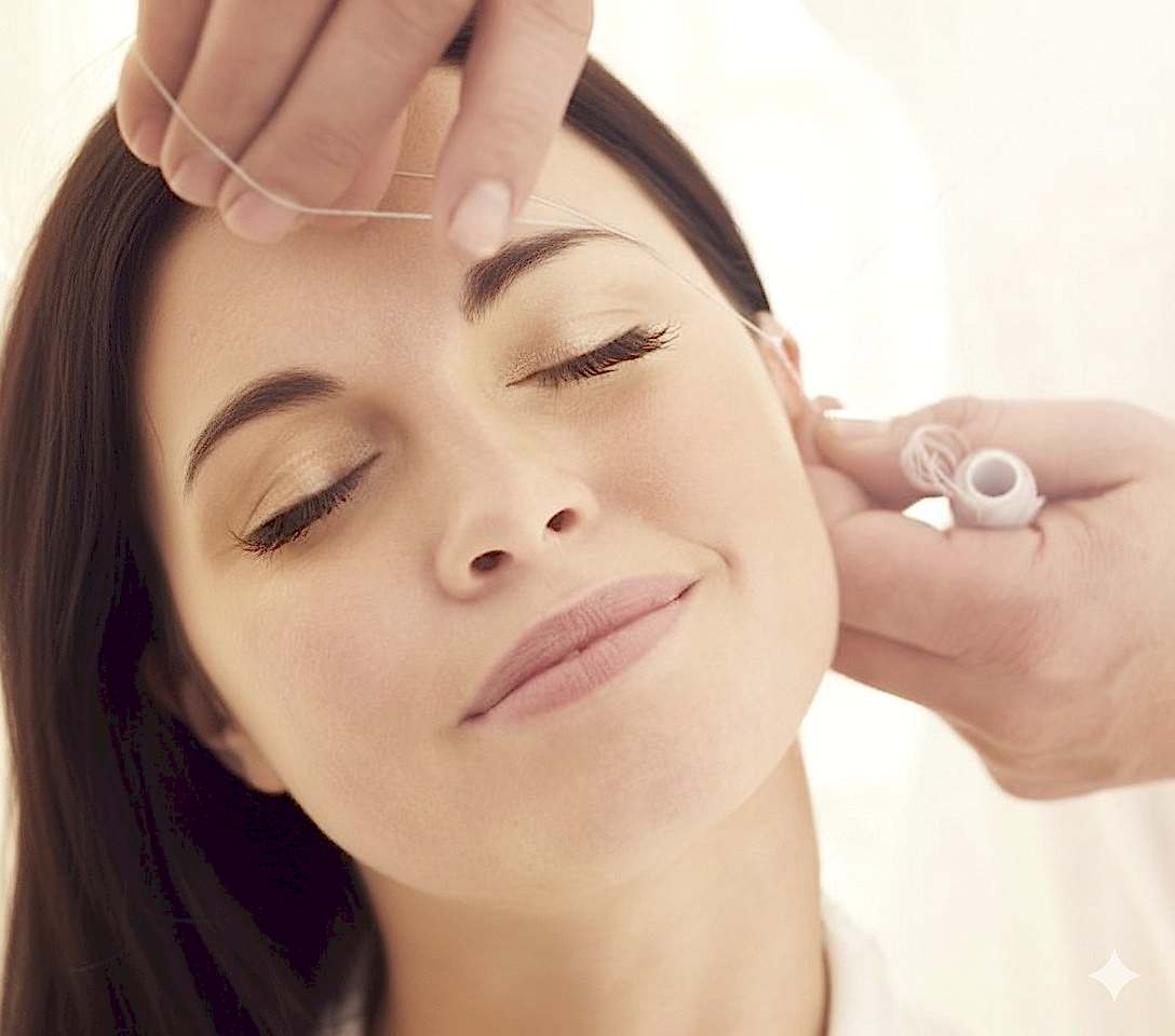 Эпиояция нитью в салоне красоты  CITY NAILS