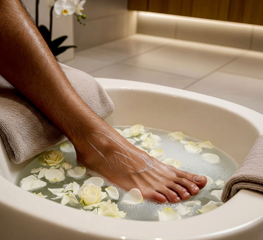 Мужской маникюр и педикюр