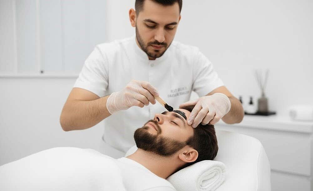 Коррекция бровей для мужчин