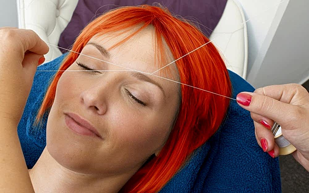 Депиляция нитью